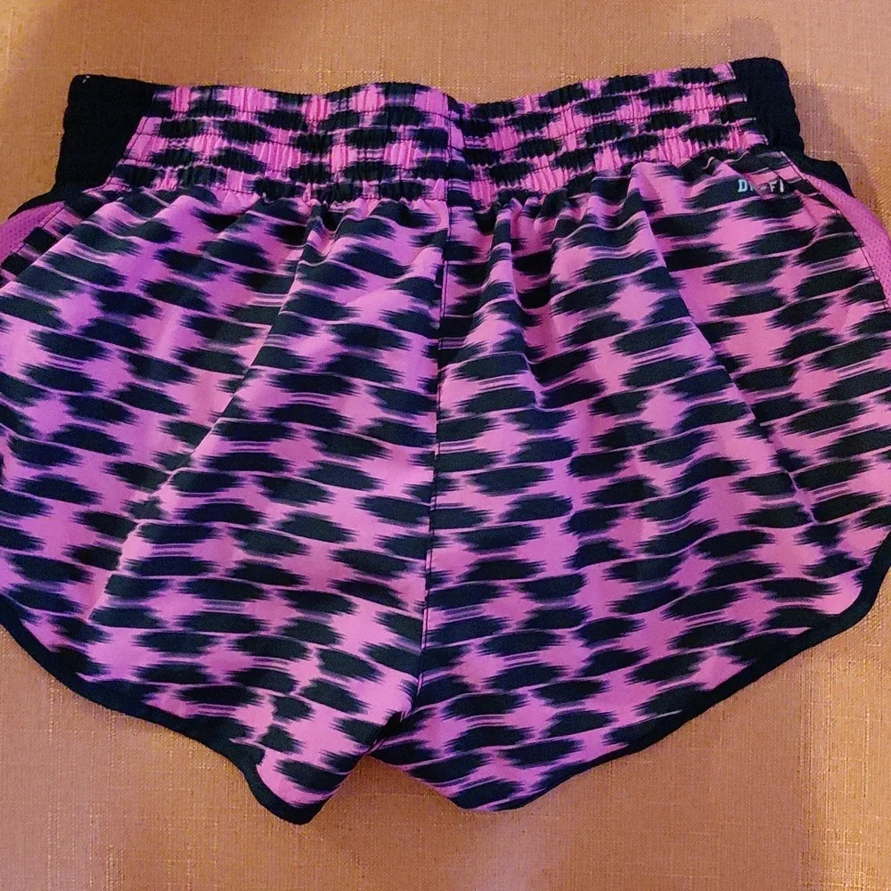 Stylish Pink and Black Women's Shorts